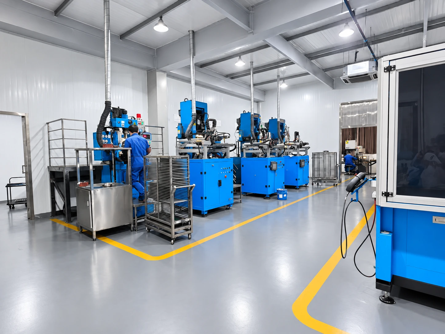 Powder pressing machine